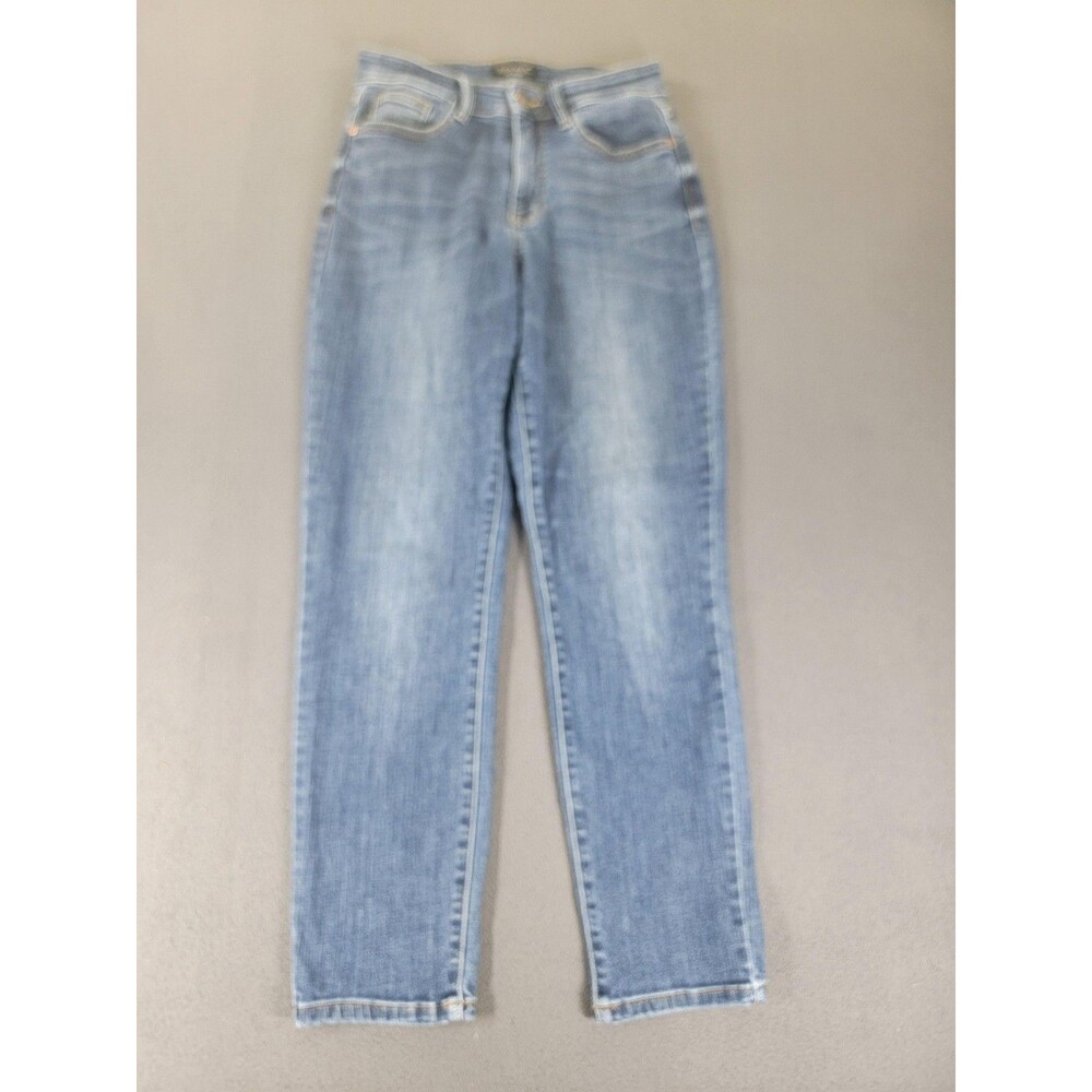 Judy Blue Jeans Womens 5 27‎ Blue Slim Fit Stretch Denim Medium Wash JB82549DK